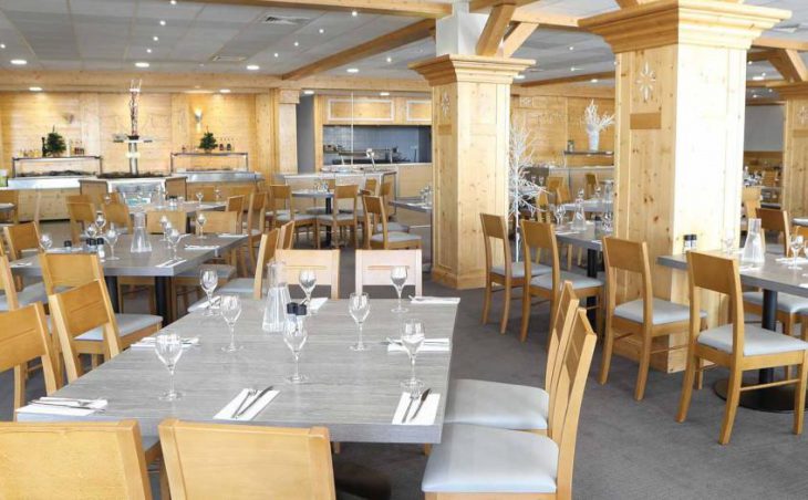 Hotel Les Arolles, Val Thorens, Dining Room